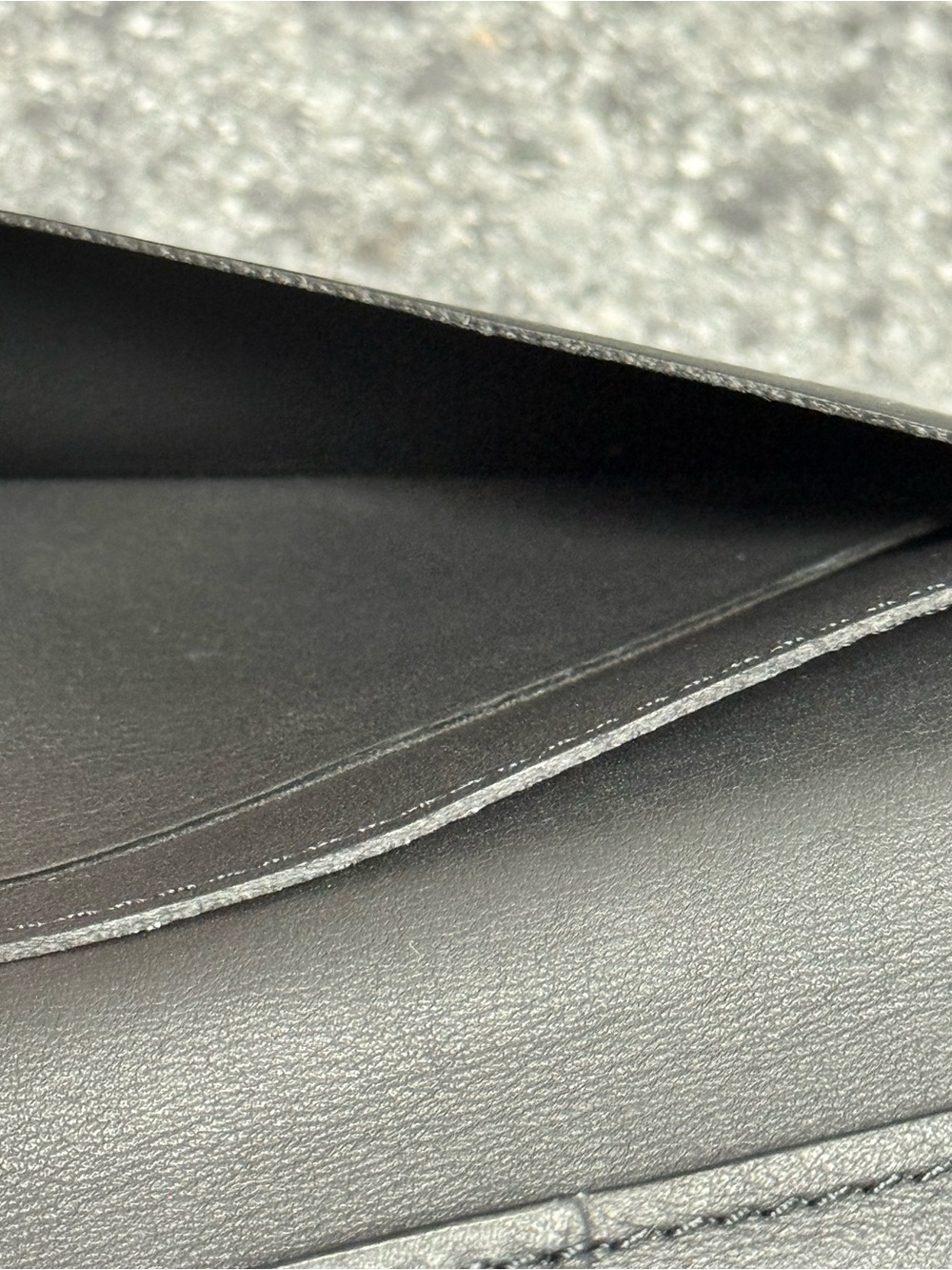 Louis Vuitton Black Calf Leather Monogram Shadow Pocket Organizer M62899 $570 - Picture 11 of 16